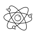 Atom doodle